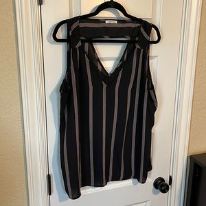 XXL Maurices black striped